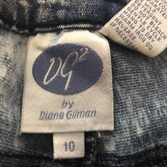Vintage DG2 by Diane Gilman Acid Wash Jeans - Picture 4 of 6